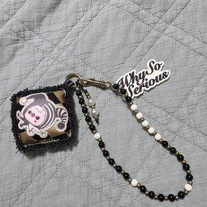 Why So Serious Beaded Bag Charm Hacipupu